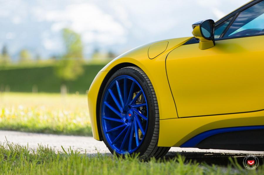  BMW i8 on Vossen Wheels (VPS-305T) 2016 года  (фото 21 из 81)